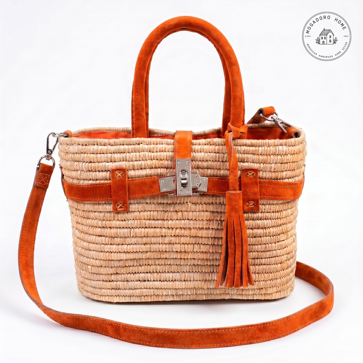 The Mogador Raffia Crossbody