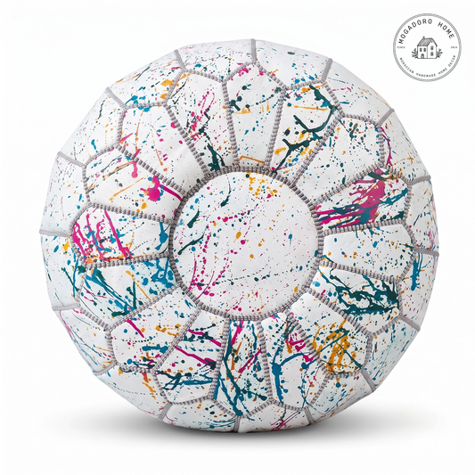 The Atelier Splatter Pouf