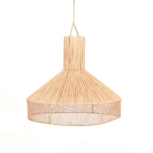 Raffia Cone Pendant Light Mogadoro