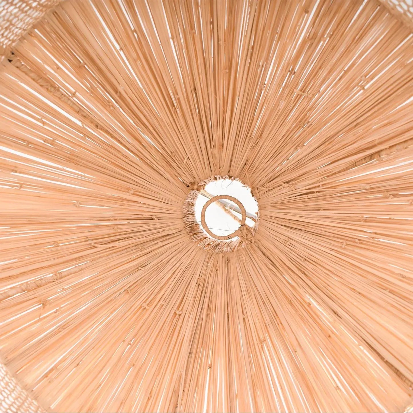 Raffia Cone Pendant Light Mogadoro