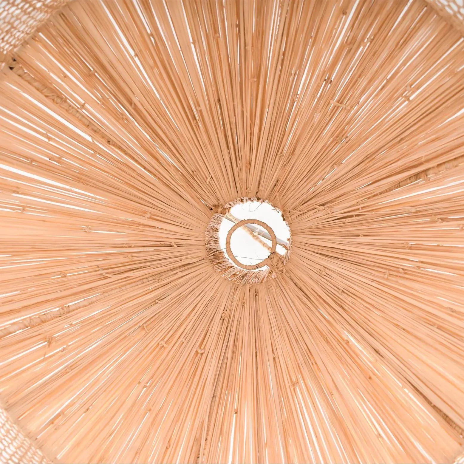 Raffia Cone Pendant Light Mogadoro
