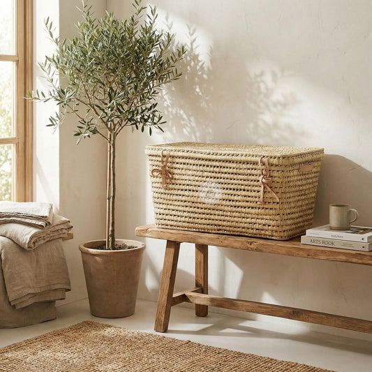 Wicker Storage Trunk Mogadoro