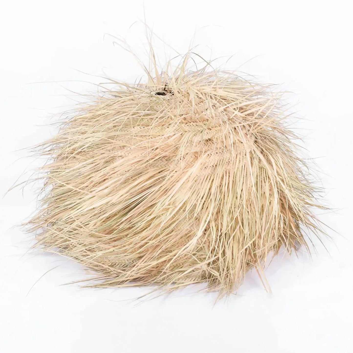 Fringed Straw Pendant Light Mogadoro
