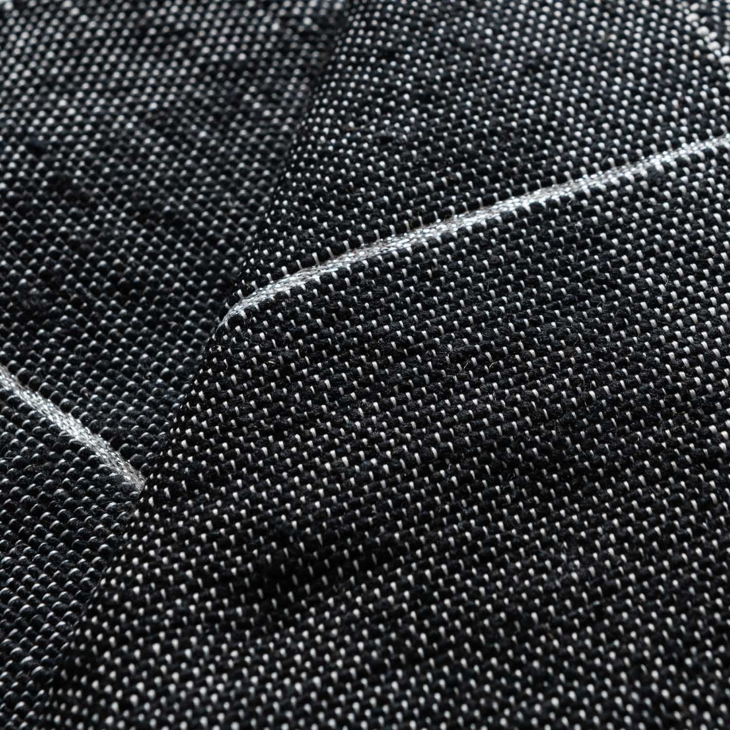 Black & Silver Moroccan Pom Pom Blanket