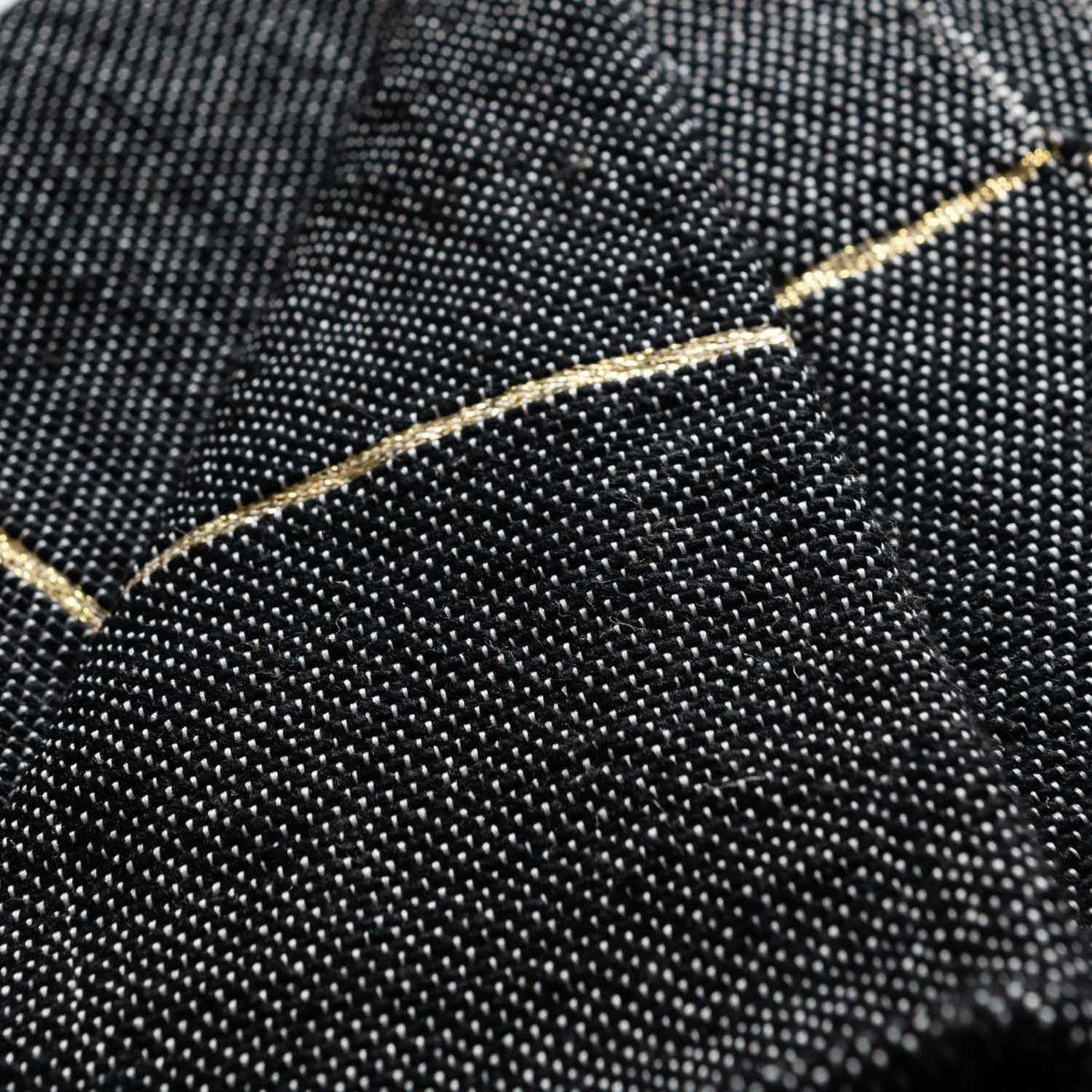 Black & Gold Moroccan Pom Pom Blanket