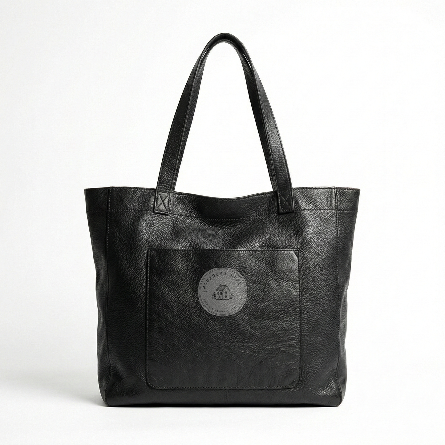 Leather Tote Bag - Soft Slouchy Oversized Shopper