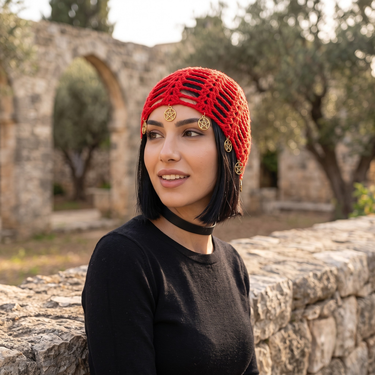 The Gnawa Crochet Cap
