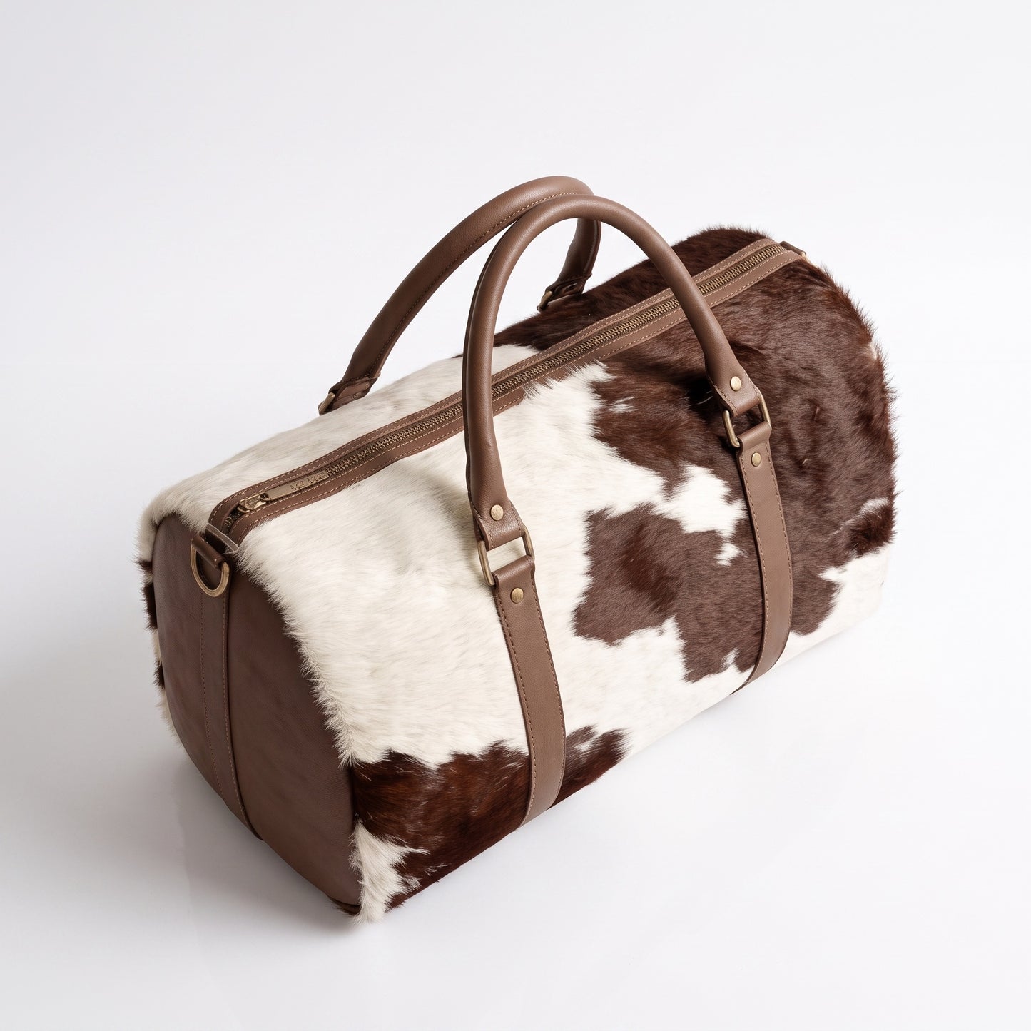 The Marrakech Weekender — Cowhide Leather Duffle Bag