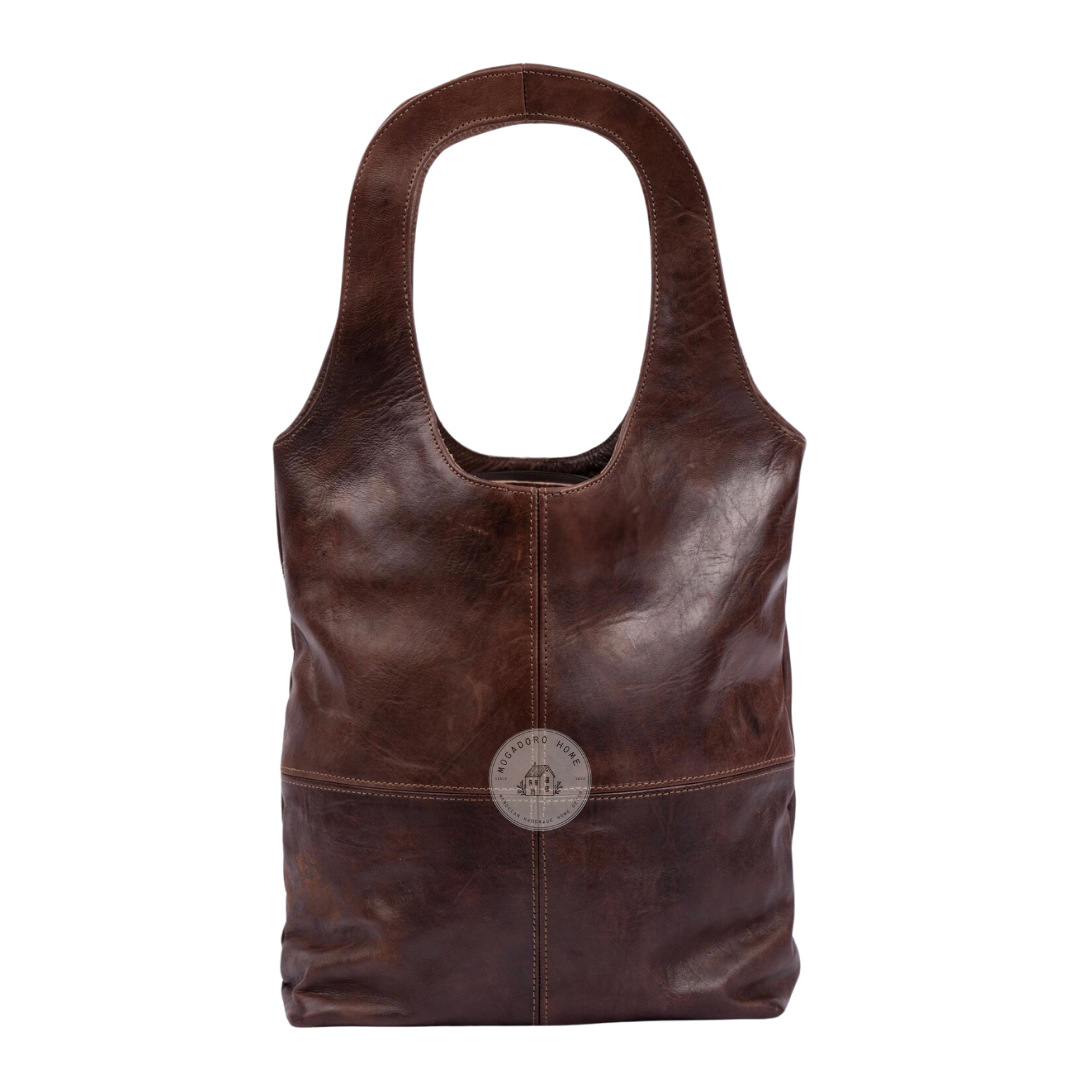 Leather Hobo Bag - Soft Slouchy Shoulder Purse