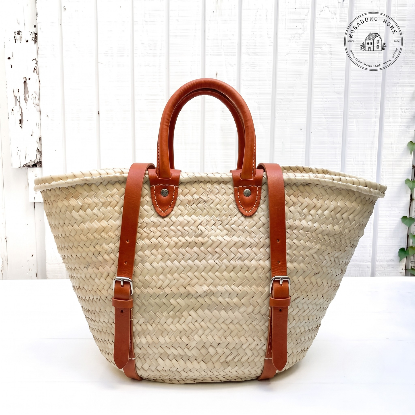 The Medina Straw Backpack