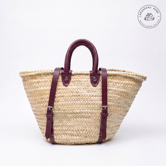The Medina Straw Backpack