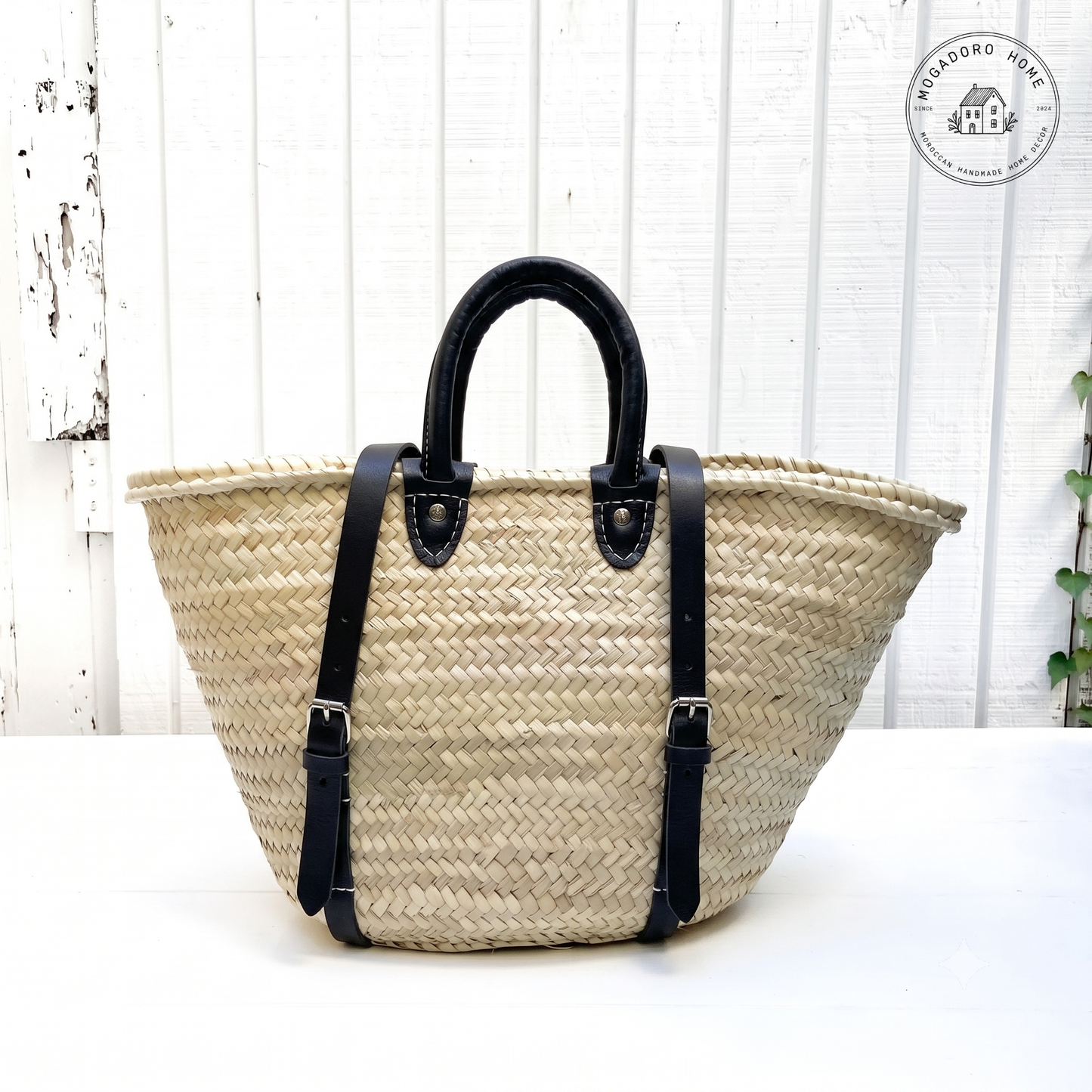 The Medina Straw Backpack