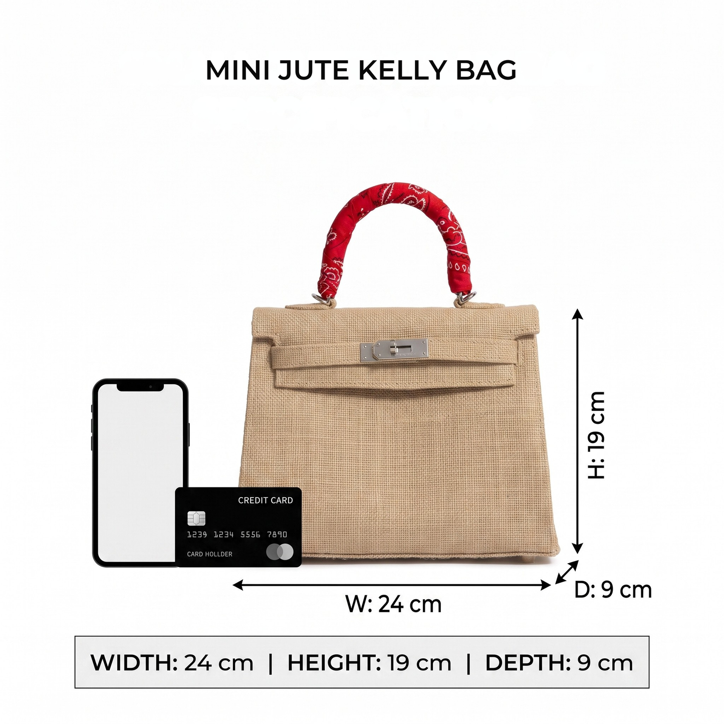 The Souk Jute Top-Handle Bag