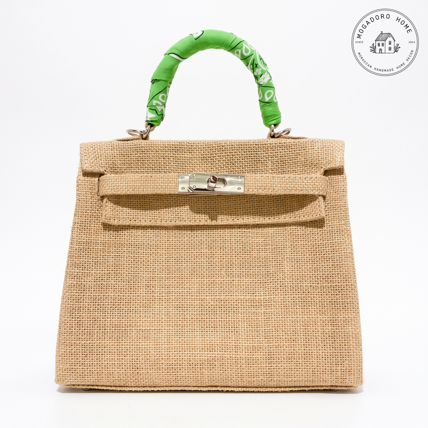 The Souk Jute Top-Handle Bag