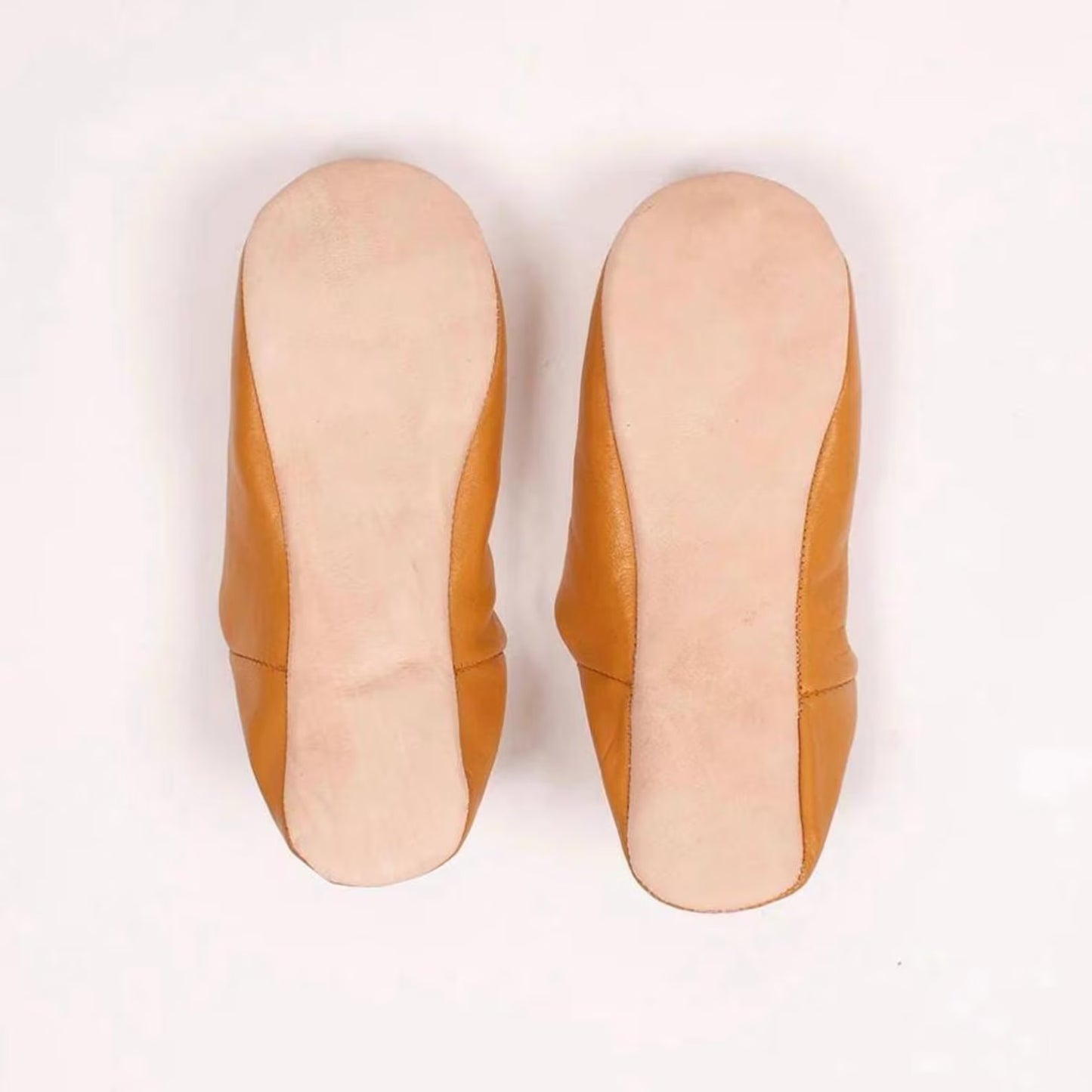 Moroccan Leather Slippers - Organic Sheepskin Babouche