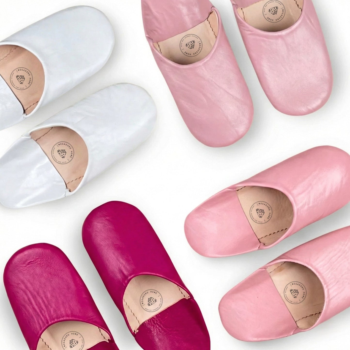 Moroccan Leather Slippers - Organic Sheepskin Babouche