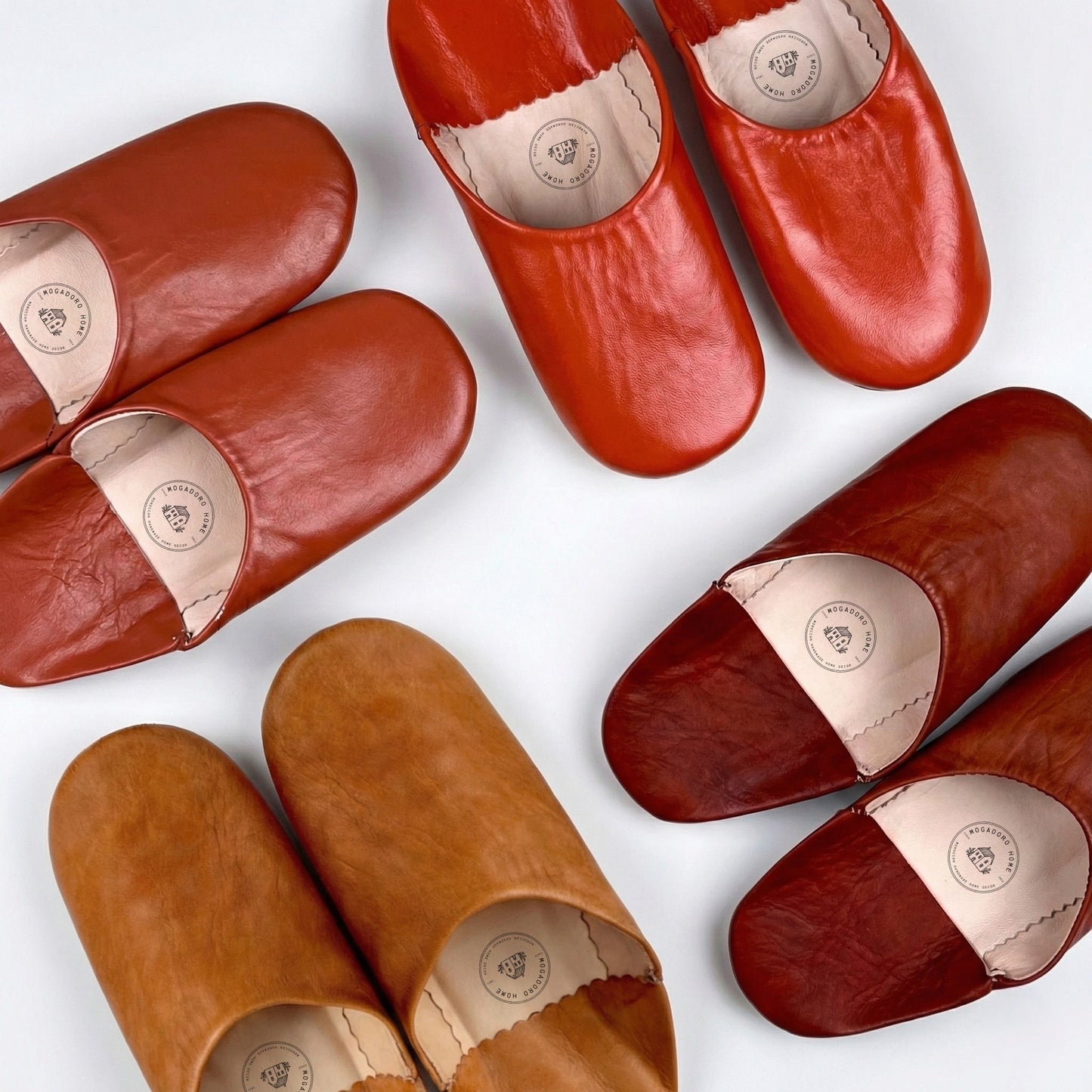 Moroccan Leather Slippers - Organic Sheepskin Babouche