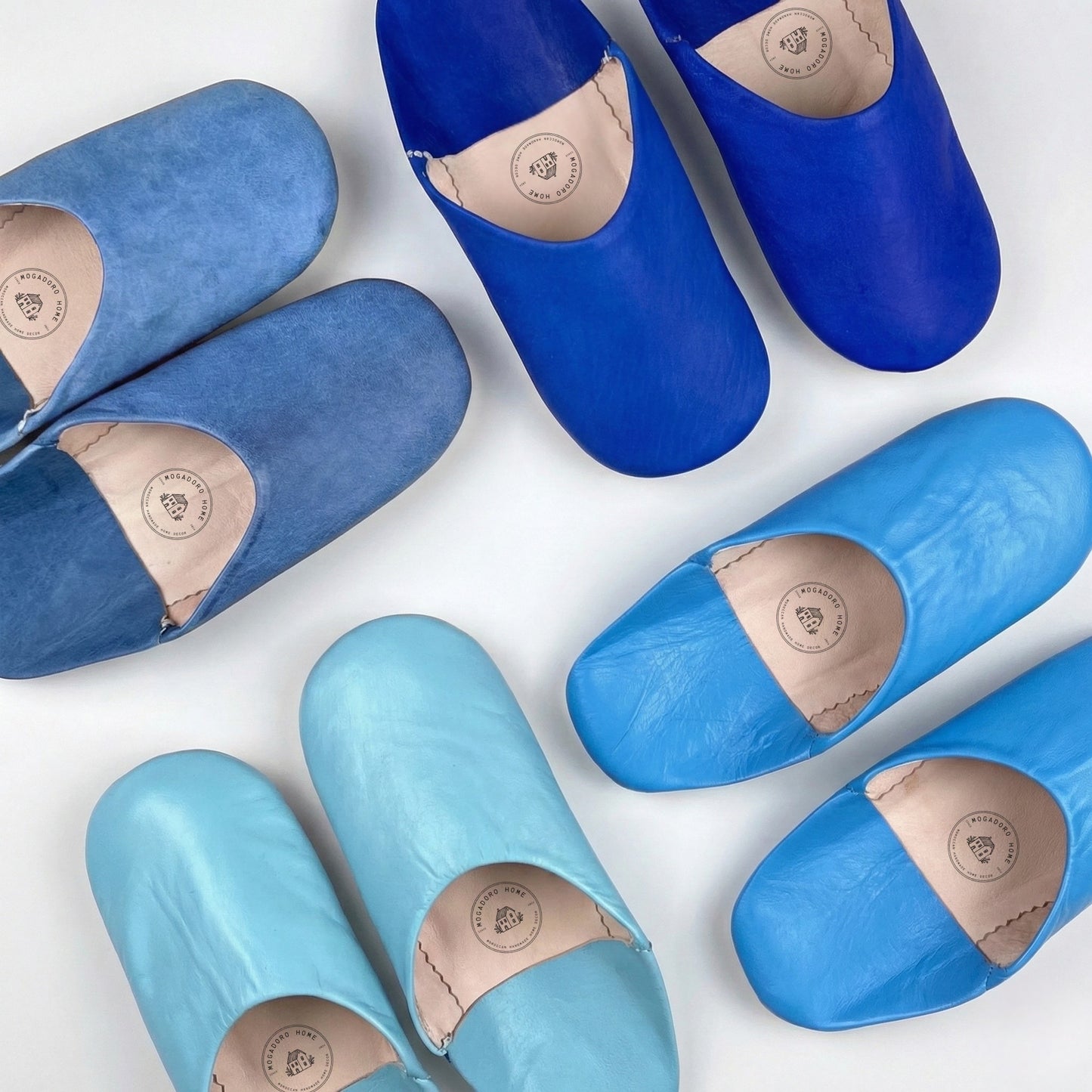 Moroccan Leather Slippers - Organic Sheepskin Babouche