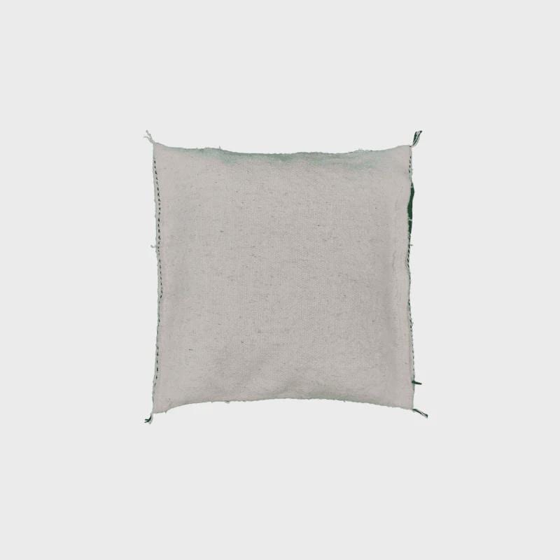 Moroccan Checkered Pillow Cover (Brown & White)